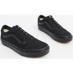 Sneakers stringate larghezza A scontate nere numero 35 per Donna Vans Old Skool 