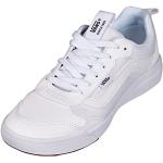 Sneakers stringate larghezza E casual bianche numero 38 di gomma con stringhe resistenti all'acqua per Donna Vans 