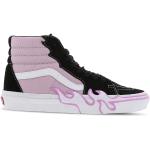 Sneakers alte larghezza E vintage rosa numero 43 in pelle di camoscio per Donna Vans Sk8-HI 