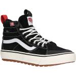 Sneakers alte larghezza E nere in pelle di camoscio idrorepellenti per l'inverno per Donna Vans SK8 MTE 