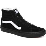 Sneakers alte larghezza E scontate nere numero 36,5 in pelle di camoscio con stringhe per Uomo Vans Sk8-HI 