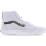 Sneakers alte larghezza E vintage bianche numero 43 in pelle di camoscio per Uomo Vans Sk8-HI 
