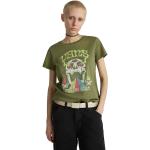Magliette & T-shirt scontate verdi XL di cotone mezza manica con manica corta per Donna Vans 