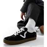 Sneakers basse larghezza A scontate nere numero 45 di gomma per Uomo Vans 