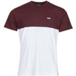 Magliette & T-shirt scontate color block bianche XL mezza manica con manica corta per Uomo Vans 