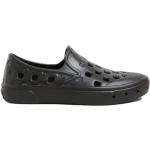 Sneakers slip on scontate nere numero 27,5 con allacciatura elasticizzata per bambini Vans Slip On 
