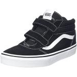 Sneakers alte larghezza E casual nere numero 38,5 per bambini Vans Ward 
