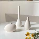 Vasi bianchi in ceramica 10 cm 