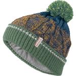 Cappelli scontati casual verdi di pile con pon pon per bambino Vaude di Trekkinn.com 