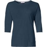 Magliette & T-shirt scontate casual blu XS in poliestere con scollo rotondo per Donna Vaude Neyland 