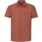 Camicie arancioni 3 XL taglie comode di cotone Bio mezza manica con manica corta per Uomo Vaude Neyland 