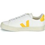 Sneakers basse larghezza E casual gialle numero 39 per Donna Veja Campo 