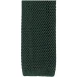 Cravatte verdi in maglia per Uomo Michelsons of london 