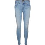 Jeans slim scontati blu L in misto cotone per Donna VERO MODA Jeans 