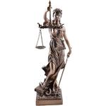 Veronese 708-1832 Figura della dea justitia della scultura del procuratore giudiziario