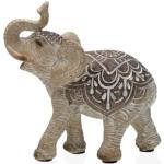 Soprammobile Elefantino Portafortuna Decorato con Perline
