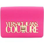 Borse a tracolla rosa di pelle per Donna Versace Jeans 