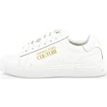 Sneakers basse larghezza B casual bianche in similpelle per Uomo Versace Jeans 