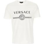 Versace T-Shirt Uomo In Saldo, Bianco, Cotone, 2022, L M S XXL