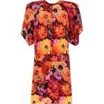 Mini abiti multicolore M di seta a fiori con scollo tondo mini mezza manica per Donna Stella McCartney Stella 