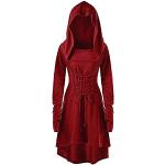 Costumi Cosplay casual rossi XL traspiranti per l'autunno per Donna 