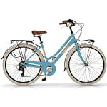 City bike azzurre in alluminio per Donna 