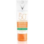 Cosmetici 50 ml viso ipoallergenici per pelle acneica anti acne ideali per acne all'argilla texture crema per contorno occhi Vichy Capital Soleil 