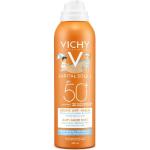 Creme protettive solari 200 ml spray senza parabeni per pelle sensibile a base d'acqua SPF 50 per bambini Vichy Capital Soleil 