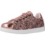 Sneakers larghezza A casual rosa numero 33 con glitter per bambini Victoria 