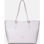Shopping bags eleganti bianche di pelle per Donna Cuoieria Fiorentina 