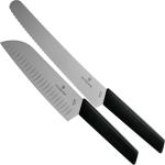 Set di coltelli neri da cucina Victorinox 