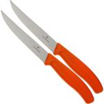 Set di coltelli arancioni da cucina Victorinox 