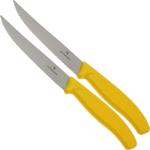 Set di coltelli gialli da cucina Victorinox 