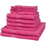 Asciugamani rosa 30x50 di spugna da bagno Vidaxl 