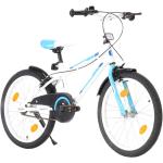 Bici blu 20 pollici con rotelle per bambini Vidaxl 