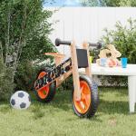 Bici arancioni senza pedali per bambini Vidaxl 