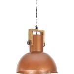 Lampade industriali arancioni in ferro a sospensione compatibile con E27 Vidaxl 