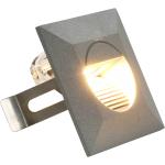 vidaXL Lampade da Parete da Esterno a LED 6 pz 5 W Argento Quadrate