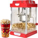 Macchine rosse inossidabili per popcorn Vidaxl 