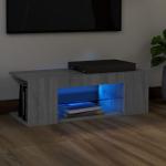 Mobili porta-tv design grigi di legno Vidaxl 