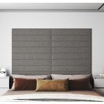 Adesivi murali grigio chiaro di design Vidaxl 