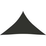 Vele ombreggianti antracite triangolari Vidaxl 
