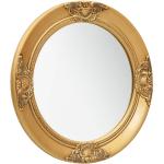 Specchi barocchi dorati di legno con cornice di design Vidaxl 