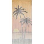 Tende multicolore in legno di bambù per porte Vidaxl 