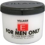 Body lotion 500 ml per pelle sensibile idratanti con vitamina E per Uomo Village 