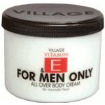 Body lotion 500 ml senza parabeni con vitamina E per Uomo Village 