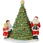 Villeroy & Boch Christmas Toy's Lanterna Babbo Natale sull'Albero, Verde/Multicolore, 20 x 17 x 23 cm