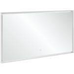 Villeroy & Boch Subway 3.0 specchio con illuminazione LED, rettangolare, 1400x750x47.5 mm, A46314, colorazione: Bianco Opaco