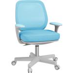 Sedie azzurre con altezza regolabile da ufficio 