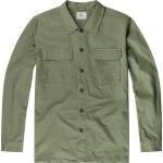 Camicie scontate verdi XXL taglie comode di cotone per Uomo Vintage Industries 